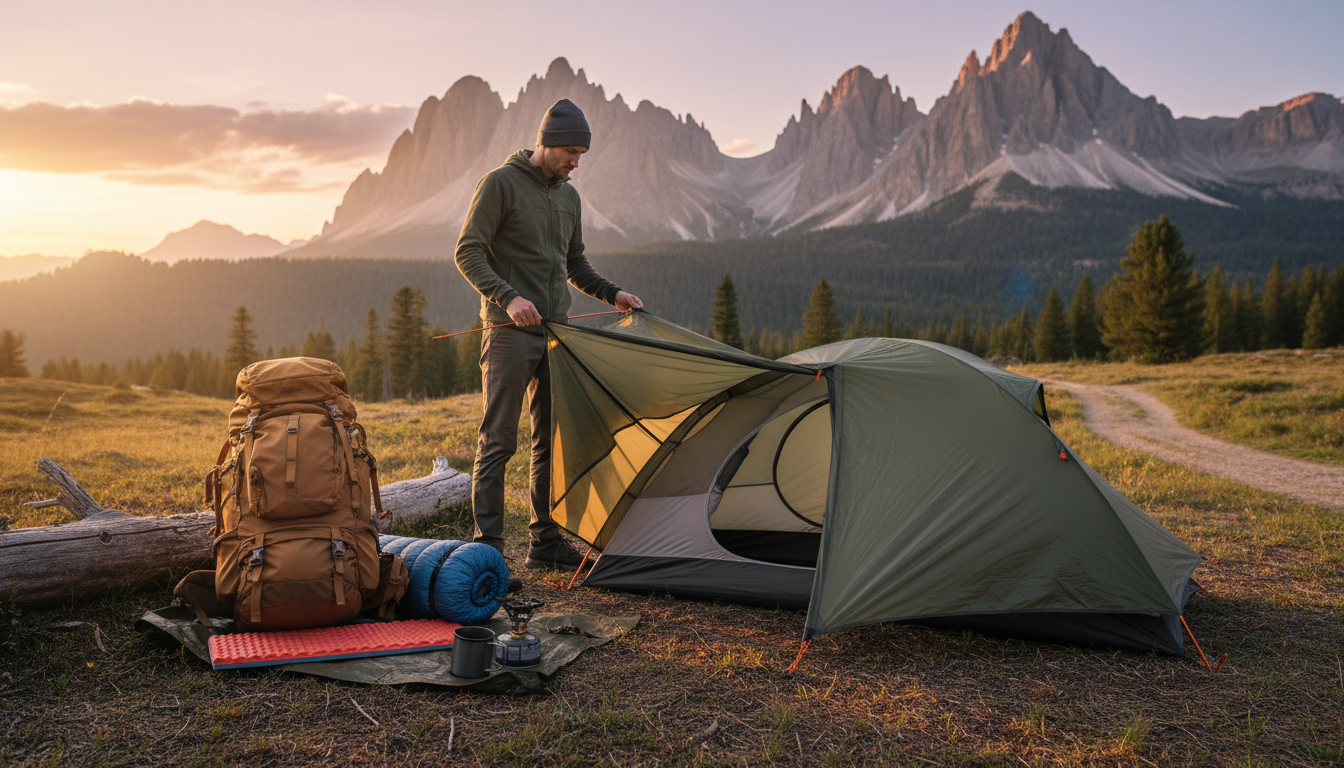 first time tent for solo camper