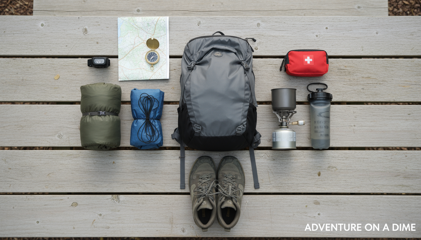 budget minimalist hiking gear