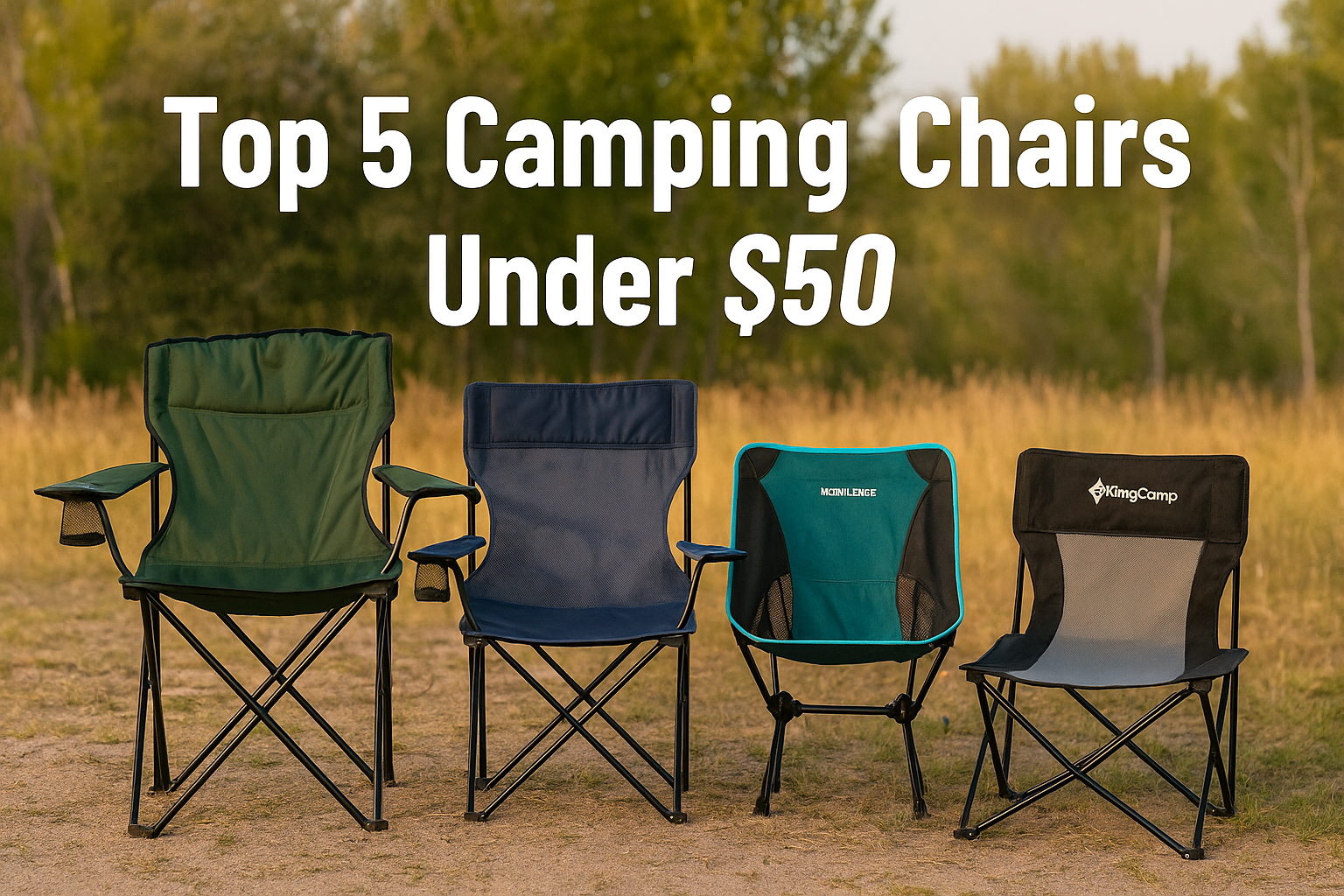 top 5 camping chairs under $50
