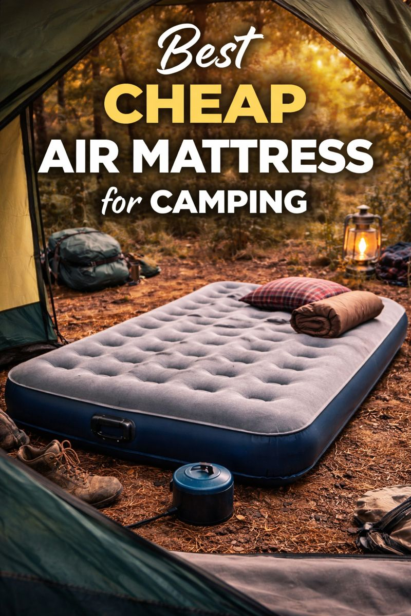 the best cheap air mattress for camping