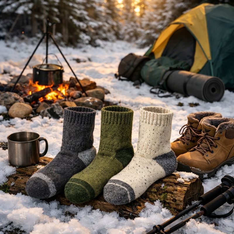 best camping socks for cold weather on a budget