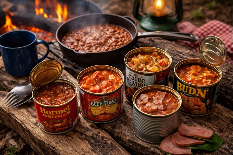 best canned meals for camping!