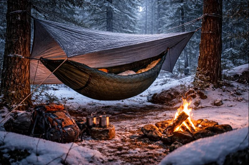 how cold is too cold for hammock camping?