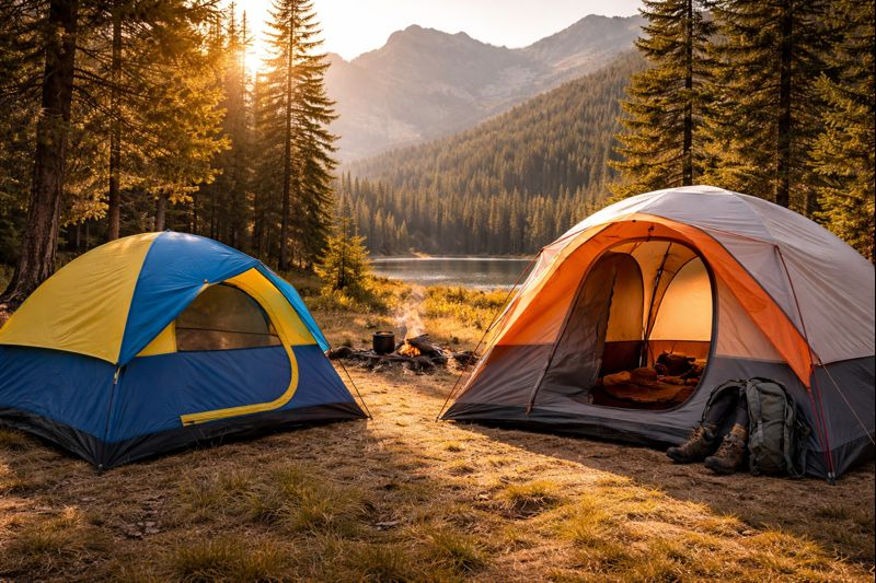 cheap tents vs expensive tents